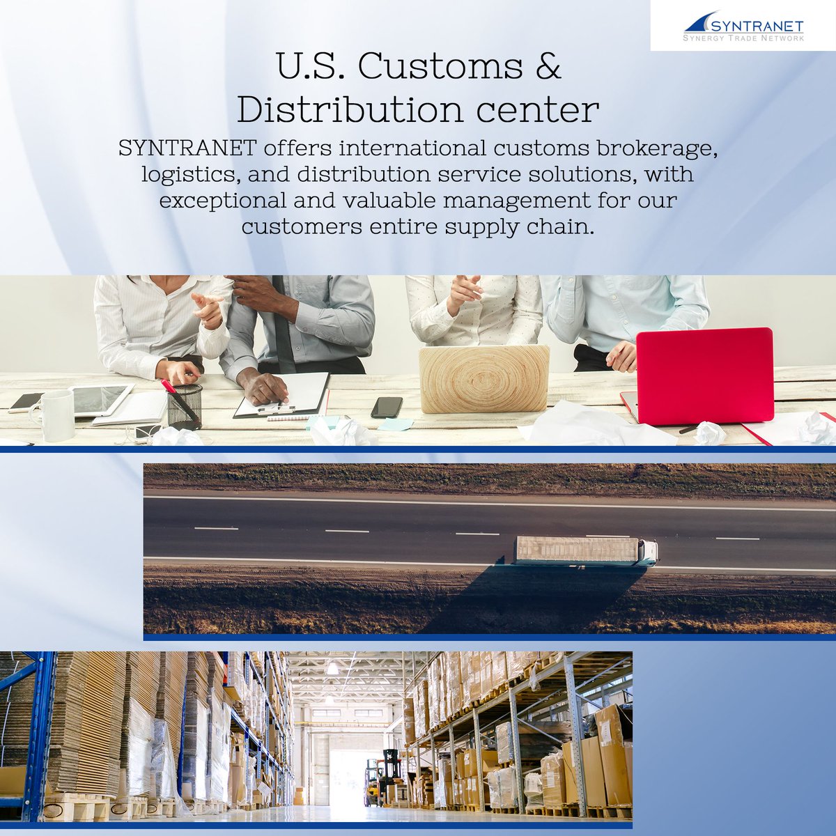 syntranetwork's tweet photo. New Post: Syntranet distribution center
https://t.co/7E3ePLZA3x
#syntranetwork #logistics #distribution #center #suppychain https://t.co/bsNi9SHBB1