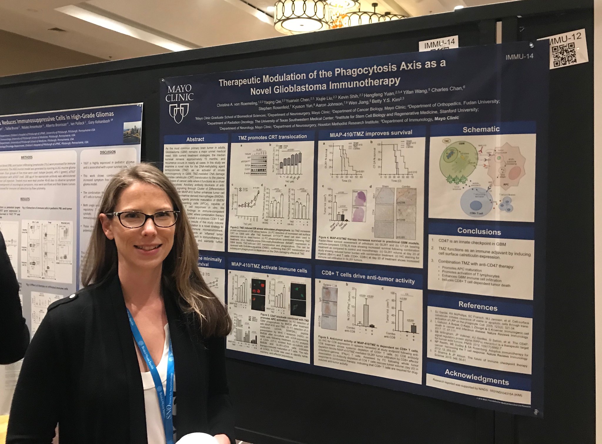 Betty Y S Kim M D Ph D On Twitter Christina Von Roemeling Our Almost Phd Bettykimlab Neuroonc Tumor Immunology 2018 New Orleans