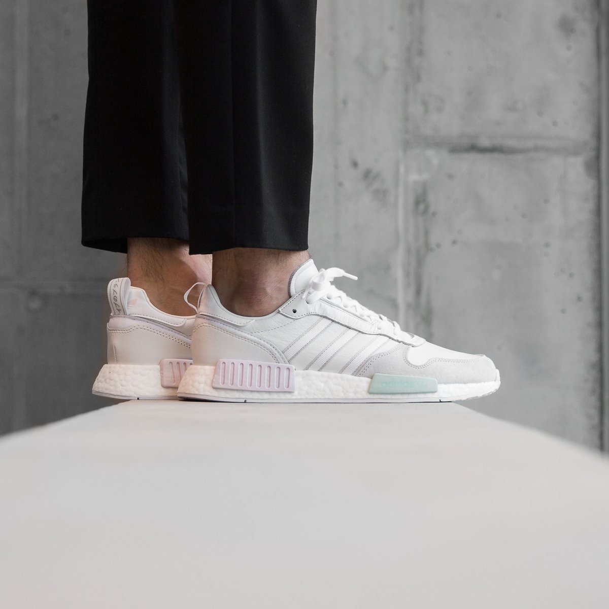 adidas rising star x r1 cloud white