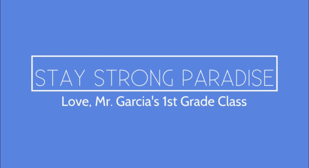 MsYorksClass's tweet photo. Thank you so much, @EdTechGarcia! I know that our #ButteCOE families appreciate your support in this difficult time. https://t.co/iyJ0TA4ZQR 💙 #CampFire #ButteStrong https://t.co/MfqLWtbYJ0