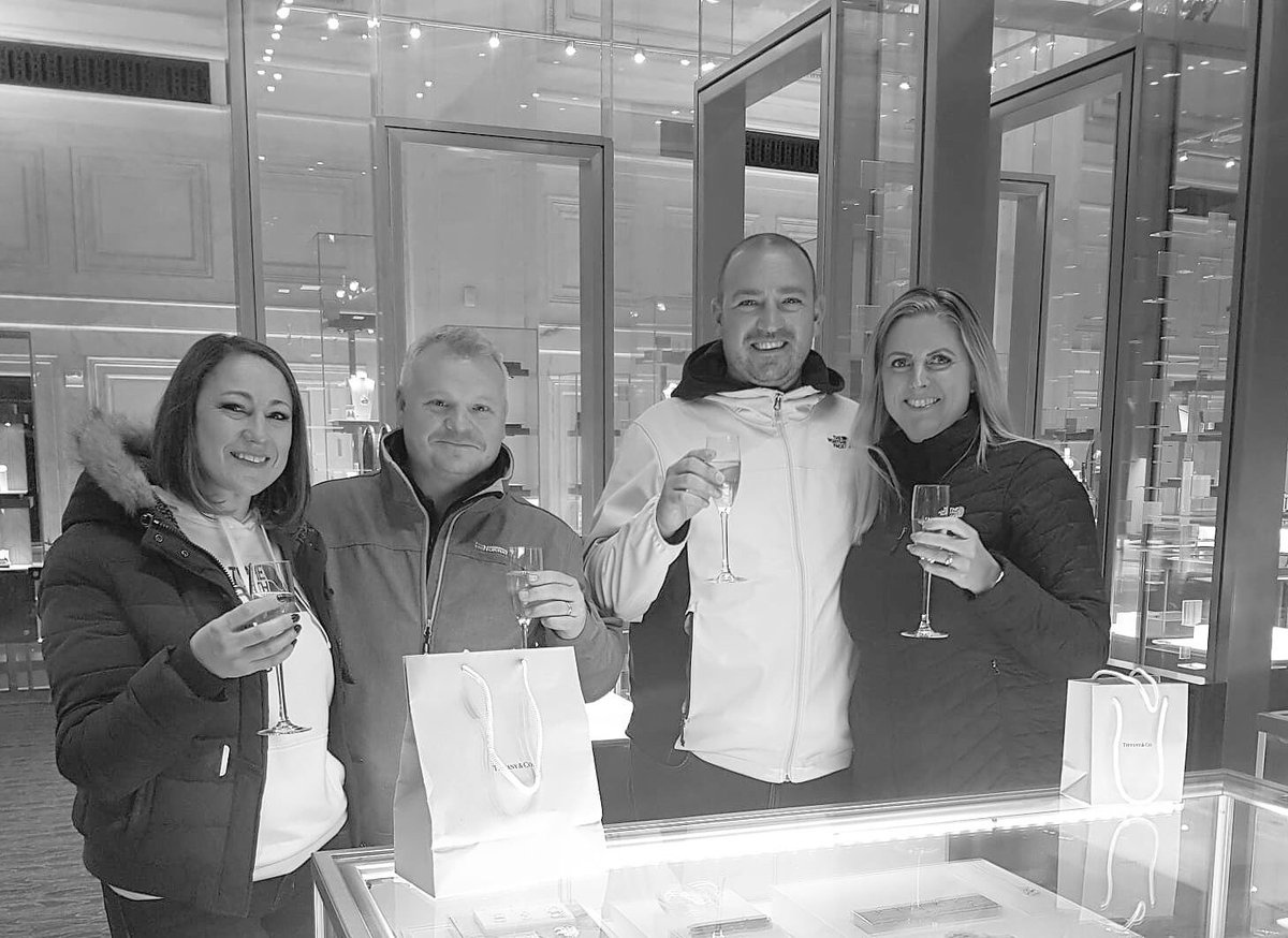 kellydavey22's tweet photo. Thank you to Tony #bricktop at #tiffanyAndco for making our Tiffany experience the best yet! You are truly a diamond geezer!!!!! #tiffanyAndco #tonyvaughn #ambassador #diamondgeezer https://t.co/BwskfMEOr4