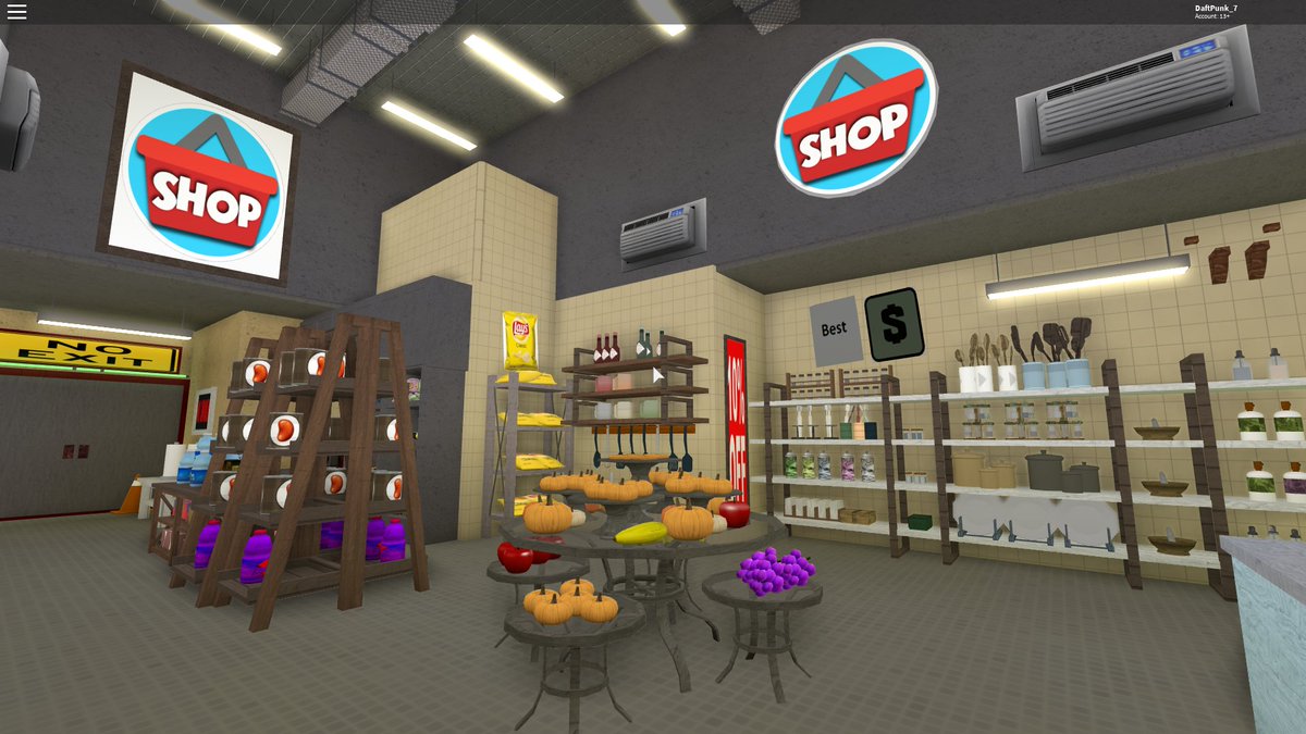 7 On Twitter Grocery Store Rbx Coeptus Bloxburg Roblox Welcometobloxburg - roblox shop building