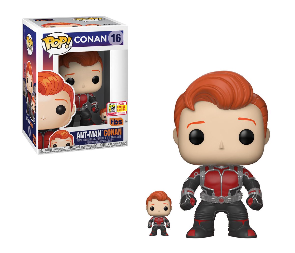 RT & follow @OriginalFunko for a chance to WIN an exclusive Ant-Man Conan Pop!