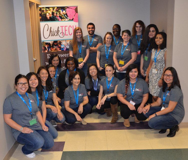 ChickTechOC's tweet photo. Thank you to all of our AMAZING volunteers for making Day 1 of our High School Kickoff event a success! Teamwork makes the dream work!
#ChickTechOC #ChickTech #ChickTechHighSchool #Tech #WomenInTech #GirlsInTech #GirlsInSTEM #STEM #HighSchool #2018 https://t.co/lGyj0AnFJu