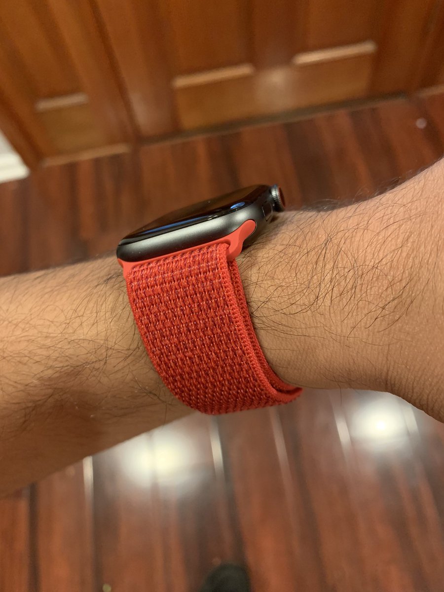 apple product red sport loop