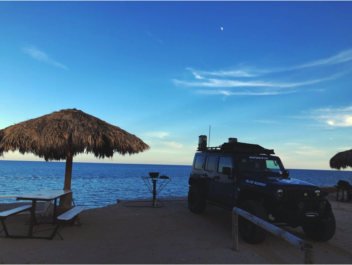 Desertjeeprat's tweet photo. Camping spot day one. #Baja2018 https://t.co/IPqauJJLSd