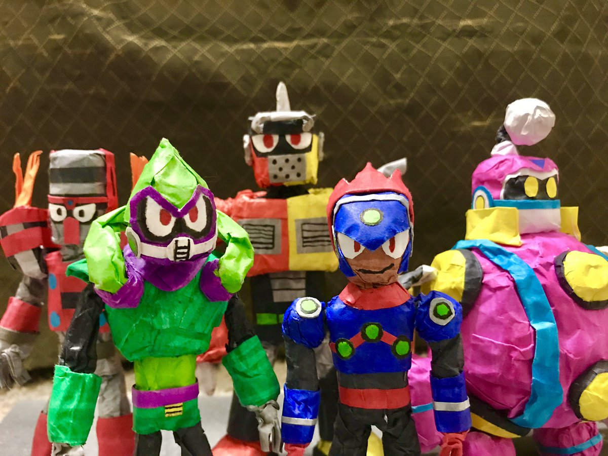 FireRed95022466's tweet photo. #ロックマン #Megaman #megaman11 #artsandcrafts #Impactman
Made impact man today. https://t.co/lyE9yXZSzO