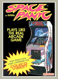 GeekyZombieKing's tweet photo. Space Panic is a 1980 arcade game designed by #UniversalEntertainmentCorporation,,A #ColecoVision port by #CBSElectronics was released in 1983.
#WPUGamers #ShareYourGames #RetroGames #Retrogaming #arcade #VideoGames https://t.co/ZFv6h8CBYr