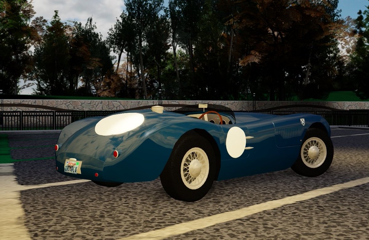 JLR_RBLX's tweet image. Happy #Caturday! 1951 Jaguar #CTYPE #LM

#RobloxDev #RobloxDev 

*taken in ROBLOX's experimental voxel lighting.