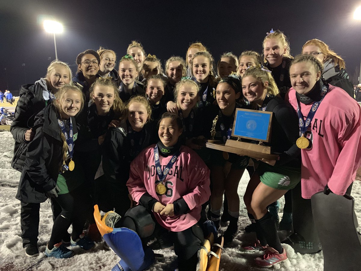 dianapugs's tweet photo. Congrats to the 2018 #PIAAFieldHockey Class 2A champions, the Donegal Indians. @godonegalsports #LLFieldHockey https://t.co/YYPQLzVZFZ