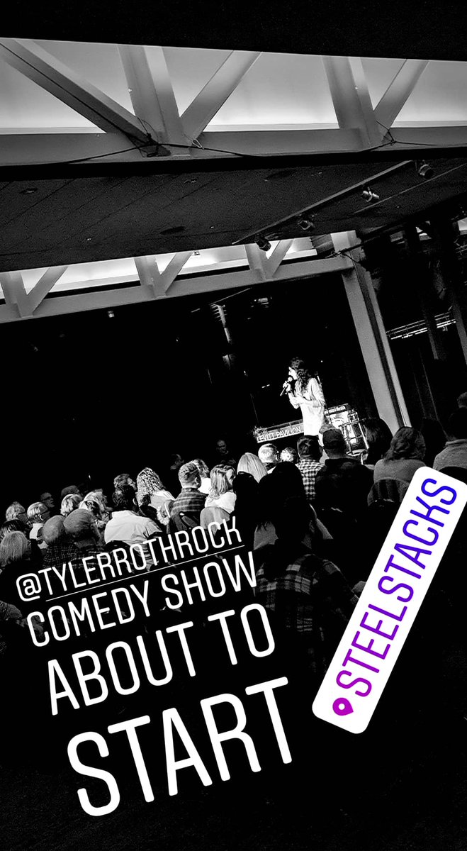 LVwithLove's tweet image. About ready for @tylerrothrock to take the stage at @SteelStacks Full House! Podcast show is at 9:45 #snowcamel