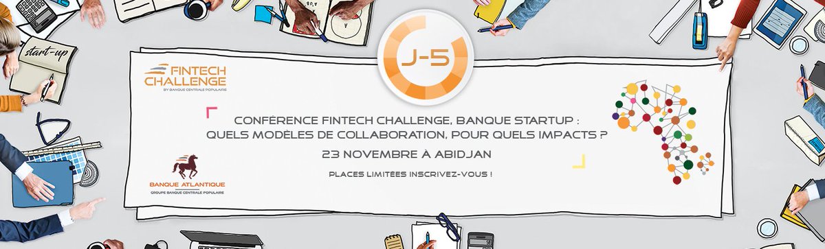 Bq_Atlantique's tweet photo. #J_5
CONFÉRENCE FINTECH CHALLENGE,
BANQUE STARTUP
#GBCP #Fintech_Challenge #Open_innovation #startups https://t.co/eRynCBM3TR
