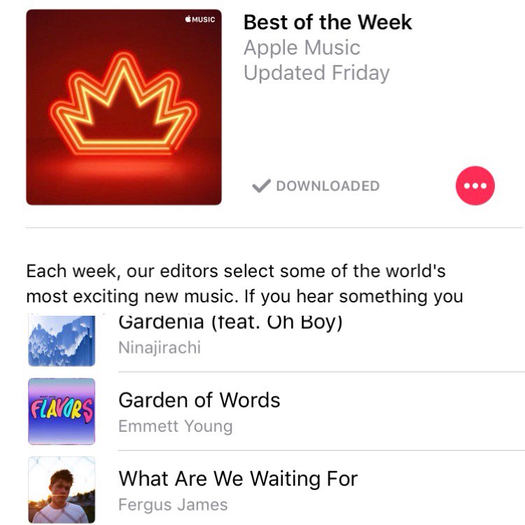 'Garden of Words' from @EmmettTheYoung debut EP #Flavors is now streaming on <a href="/AppleMusic/">Apple Music</a> Best of the Week playlist itunes.apple.com/au/playlist/be…
