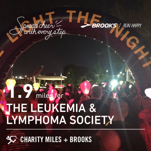 mc_vinson's tweet photo. memory of my Dad 1.9 @CharityMiles Brooks Booster Club. #lightthenight Thx @BrooksRunning 4 sponsoring me!https://t.co/15JJwINuGC booster https://t.co/giNQW9hYTe