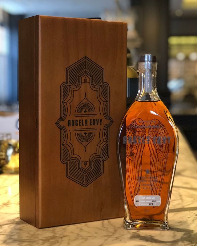 Our #WhiskeyCrush this week is another new addition to our dynamic bourbon collection - the coveted Angel’s Envy Cask Strength.  This annual release is highly anticipated by Bourbon lovers everywhere and is quite challenging to obtain with only 12,000 bo… ift.tt/2QT10VW