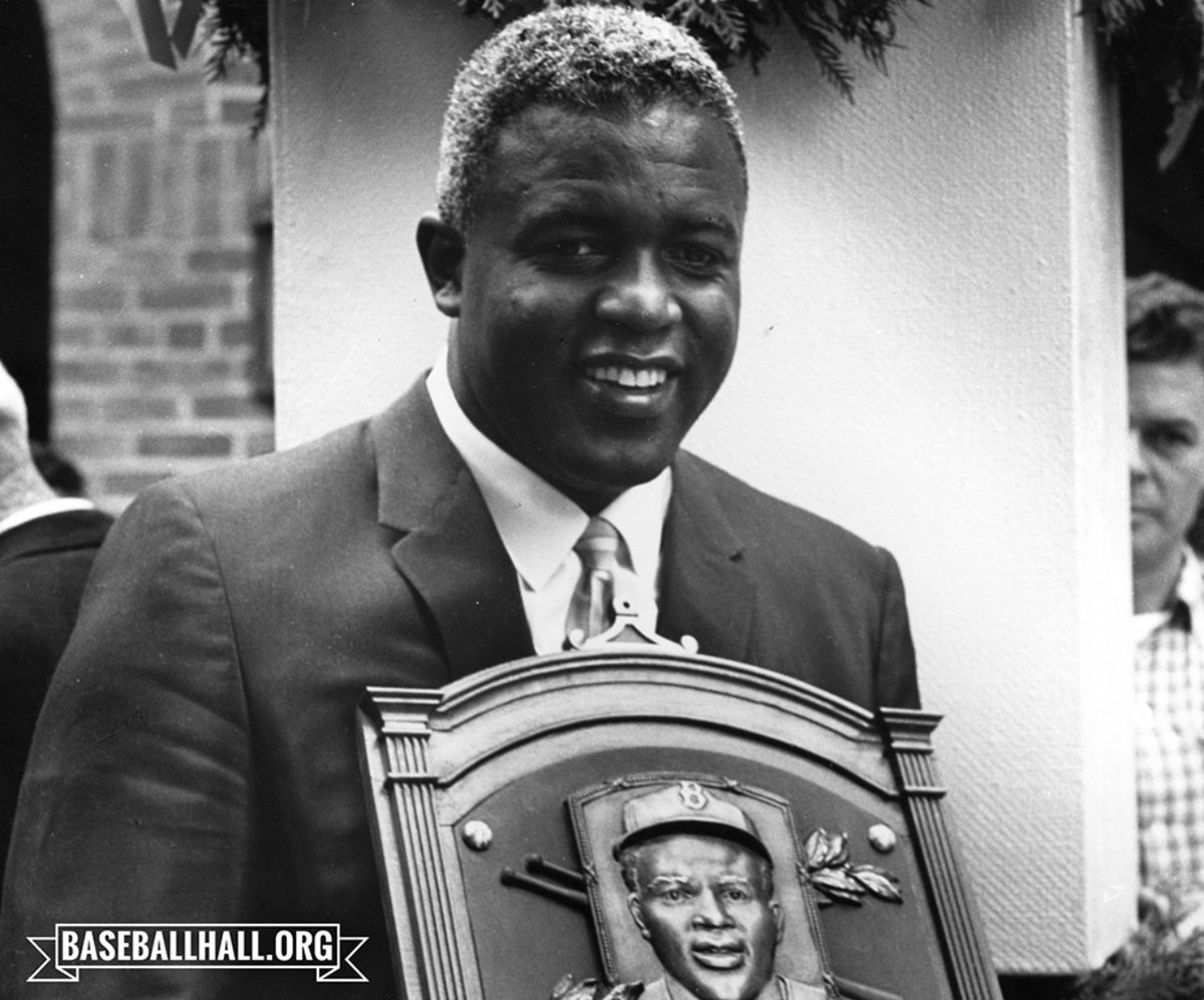 National Baseball Hall of Fame and Museum ⚾ on X: #OTD in 1949, @Dodgers  second baseman Jackie Robinson is named the NL Most Valuable Player.  Robinson is the first African American to