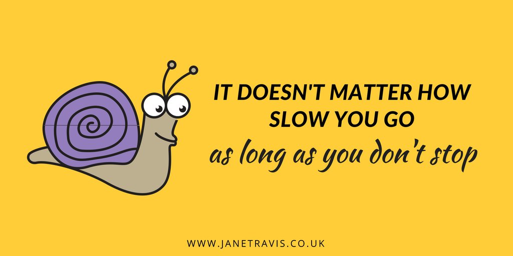 🐌Small steps taken regularly add up, you'll be surprised how far you get! #PrivatePractice #TherapistTips #CounsellorTips