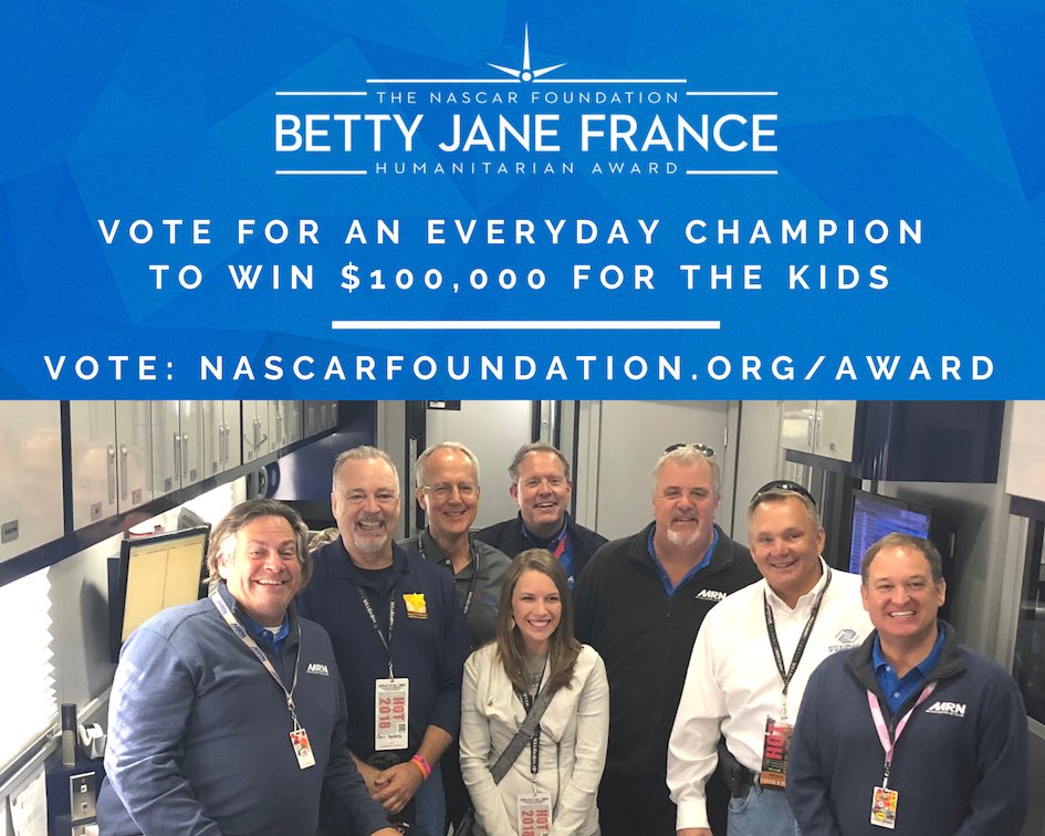 My friends, you have TWO days left to vote for the #BJFHAward! Let’s win that $100k for @flyinghorsefarm and make an impact in the lives of our incredible campers and families. (Shout-out to @TheAlexHayden, @ThePostman68 & the rest of the team for a wonderful visit in Kansas) 🏁