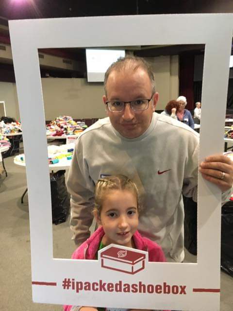 SteveRobertello's tweet image. Great day with my kids helping @OCC_shoeboxes at @newcov. We packed up almost 1500 boxes! #ipackedashoebox