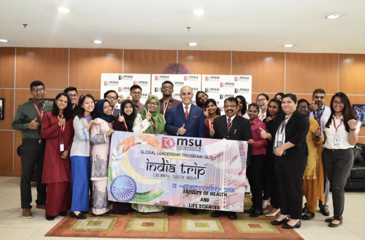 etly's tweet photo. @MSUmalaysia Forensic Sc students taking in the sights in Chennai, visiting the forensic sc dept of Tamilnadu, police academy & anthropology museum #glp #fhlsmsu @MohdShukriYajid https://t.co/1oUwQUvd7G