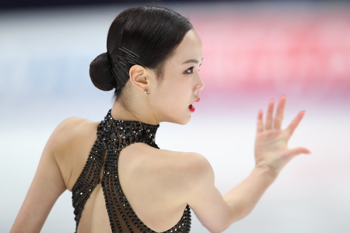 スポーツナビ フィギュアスケート編集部 ロシア杯 女子fs イム ウンス フィギュアスケート Figureskate 写真 坂本清 スポーツナビ フィギュアスケート編集部 ロシア杯 女子fs イム ウンス フィギュアスケート Figureskate 写真 坂本清