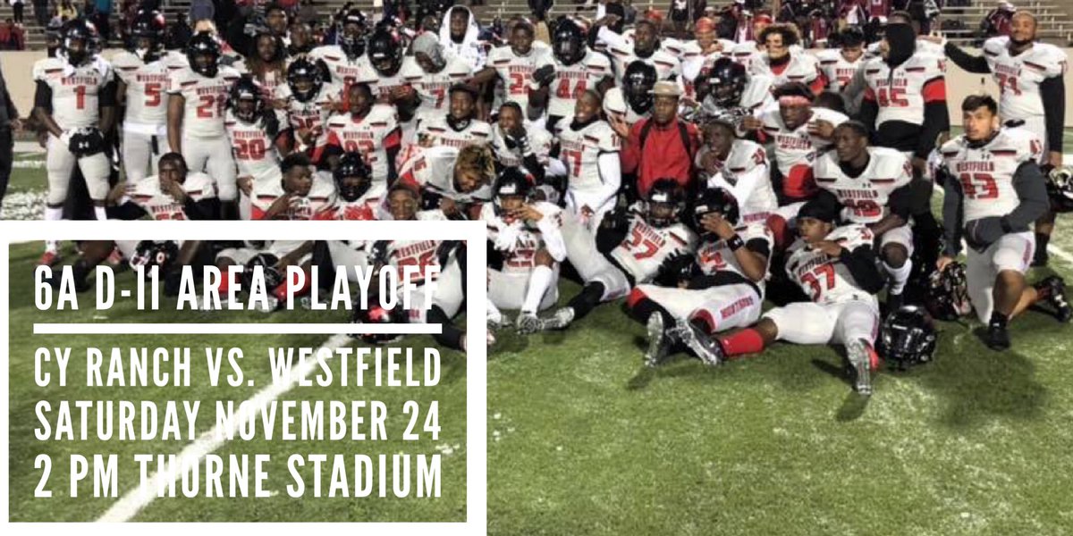 Meeks38's tweet photo. 2nd round game info 👇!!! Come out and support your @fb_westfield Mustangs!!! #TEAM #FAMILY #EVERYDAY @whsmustangs @WHSFB_Boosters @SpringISD https://t.co/2Cvvs46pNB