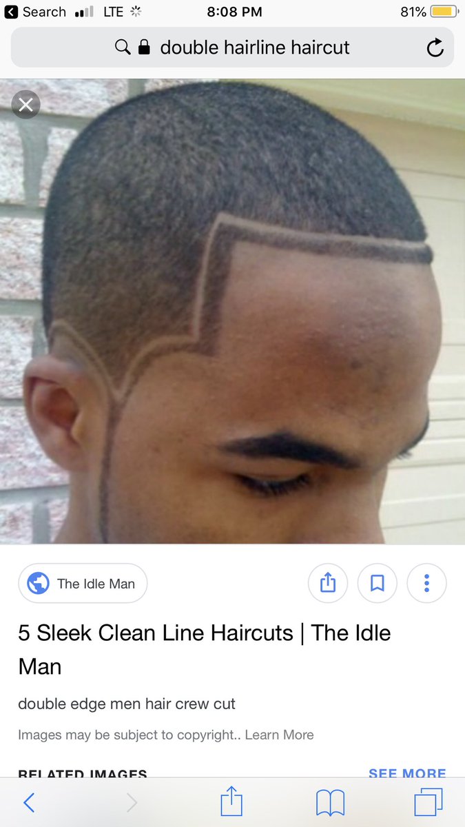 Ian Harris On Twitter Niggas Really Used To Get Double Hairlines