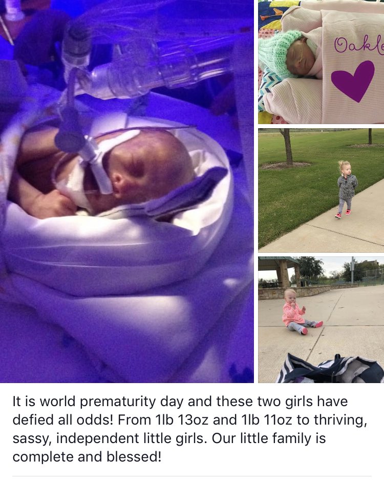 World prematurity day!!! ⁦@MarchofDimes⁩ #blessedbeyondbelief