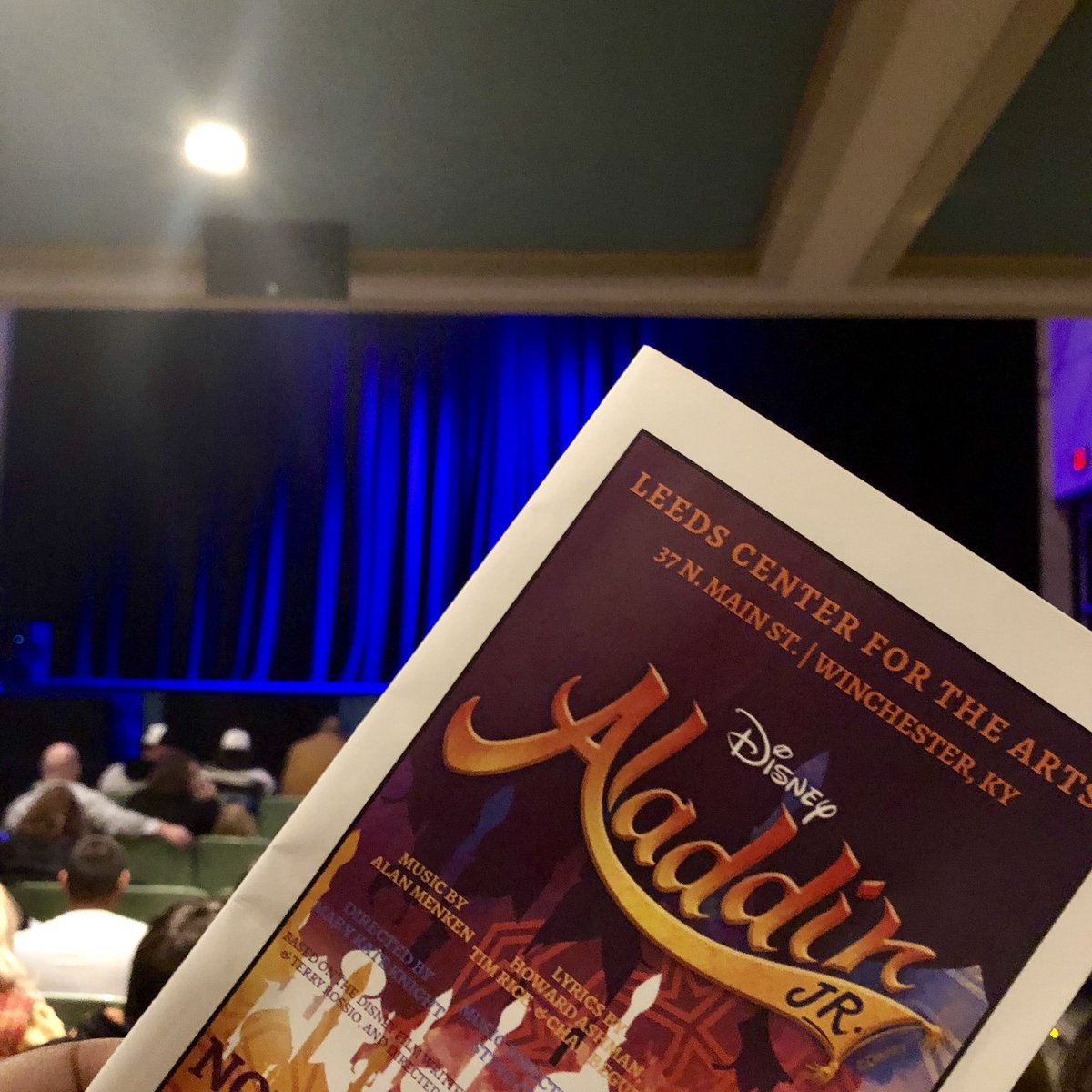 FDHSchoirs's tweet photo. Congratulations to Scholar Jathan Briscoe on a phenomenal performance as “The Genie” in Aladdin Jr. at Leed’s Center for the Arts in Winchester! So glad to have you as part of our choir family! @cgwacademy  @FDHSacademies #FDHSbetheBest #NeverHadAFriendLikeMe https://t.co/bj7zmD8qkD