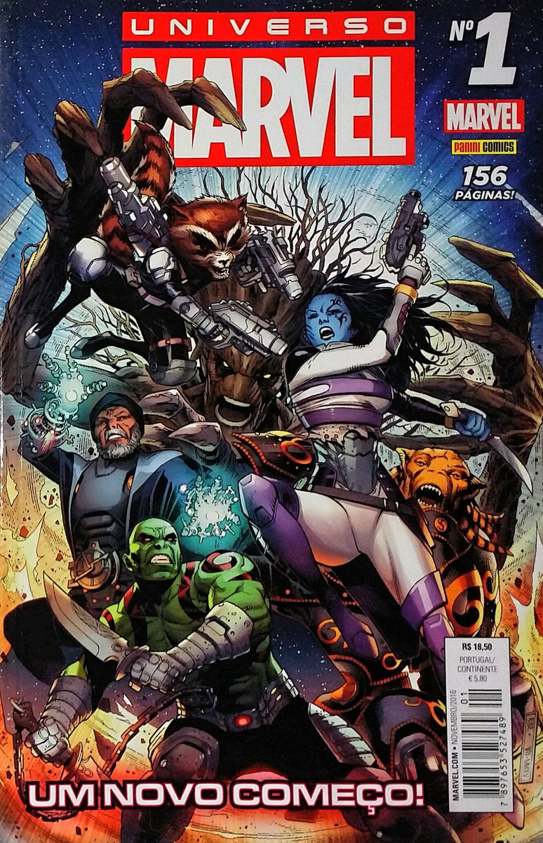 AquinaBanca's tweet photo. Universo Marvel #1 - Panini Comics - Novembro de 2016
#comics #quadrinhos #gibis #marvelcomics #marvel #guardiansofthegalaxy #guardioesdagalaxia #starlord #drax #gamora #rocketraccoon #groot #senhordasestrelas #peterquill #guardiansofinfinity #universomarvel #jimcheung https://t.co/j6Yrs3QFtI