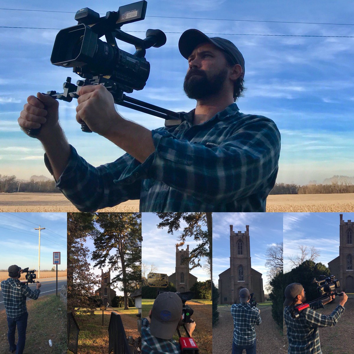 wefmovie's tweet photo. BUILDING AN ARMY: It’s not over! Its only just begun. Let the games begin! Here we are at St. John’s Episcopal where Van Dorn’s body was placed prior to his burial in Mobile. #wefmovie #civilwar #entertainment #movie #featurefilm #epic #sundance #whereelephantsfought https://t.co/wciPMDesfv