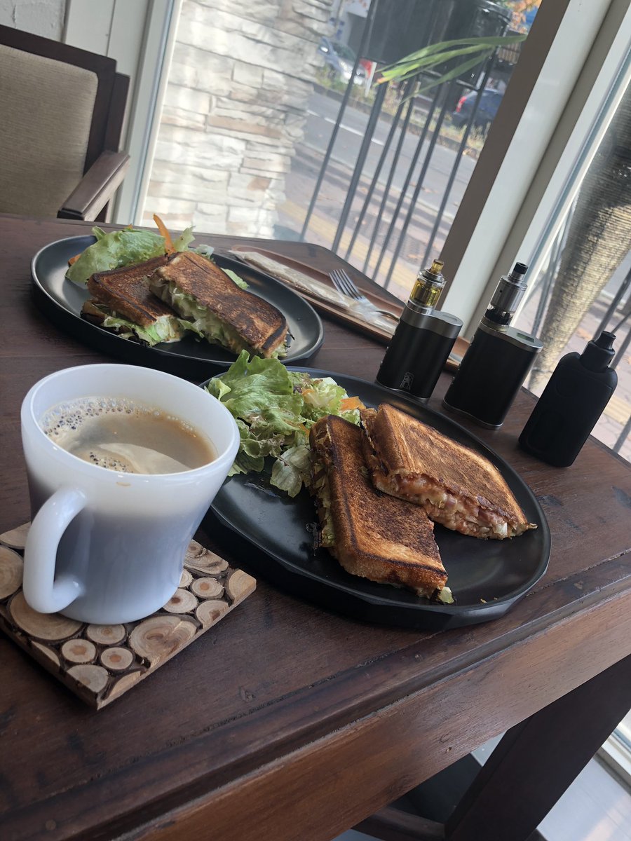 hajime_VAPE's tweet photo. ブリュべホットサンド🤗
#BREWEDBASE
#STEEPBASE https://t.co/GHc8T7yveJ