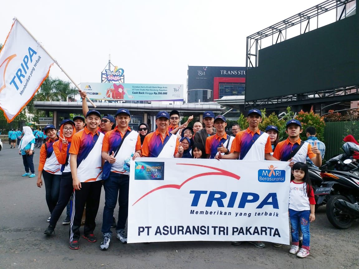 Tripakarta's tweet image. Asuransi TRIPA di Acaran Funwalk Insurance Day 2018 Bandung 🎉 #AsuransiTripa #MariBerasuransi #InsuranceDay2018