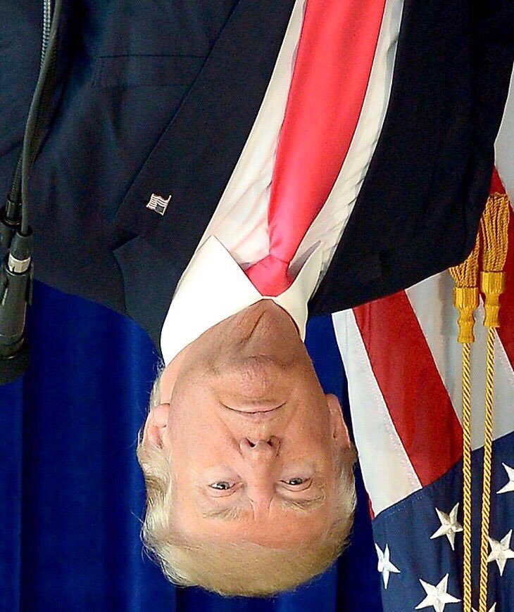 smithchickpea1's tweet photo. @ThisIsNotNorml @astroeric12 @jgmonte922 @PressSec @realDonaldTrump @JerryBrownGov @GavinNewsom @GOPLeader @DonaldTrump Great profile picture #trumpsidedown https://t.co/X5Mt28ydGZ