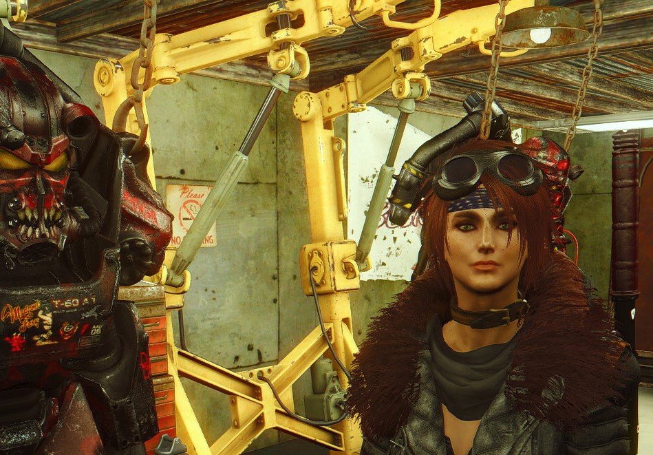 ARoseInArmor's tweet image. “Well as Mom used to say...Time to build a long distance relationship~!”

~not new to rp

~18+ fallout rp

~will try to match detail

~Former part of eagle battalion and now enclave deserter

~Uses her mother’s assault rifle, tomahawk, and knife 

~RT~?