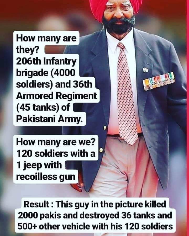 NileshPipalman's tweet photo. 🇮🇳 Tibute to Great Warrior Hon. Brigadier Kuldeepsingh Chandpuri #TheRealHeroOfIndia 🇮🇳🌳🌷👏 https://t.co/L6nzs617rc