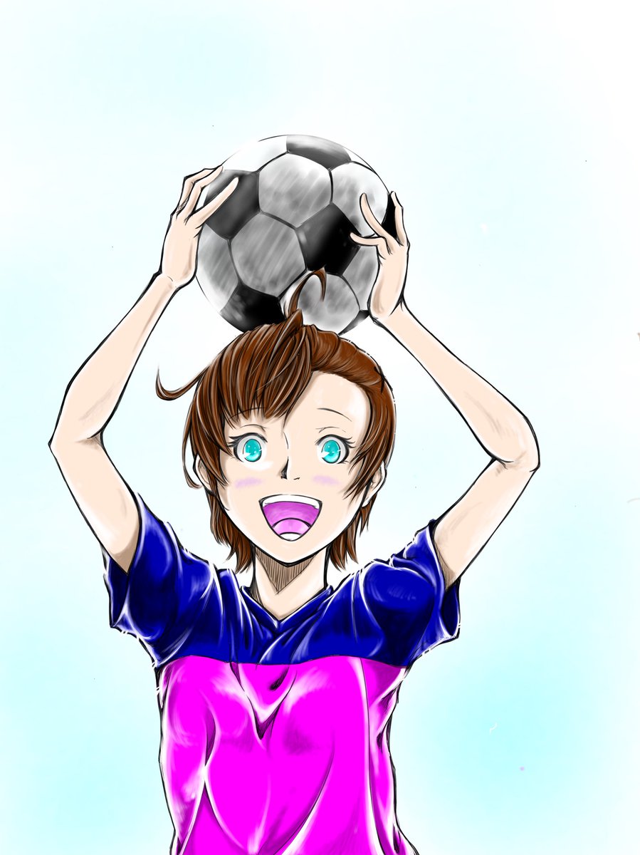 Hashiya 漫画家 絵師 似顔絵師 Ar Twitter サッカー少女 なでしこジャパンまた復活して欲しい イラスト描きます イラスト好きな人と繋がりたい 絵描きさんとつながりたい なでしこジャパン