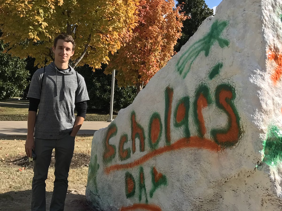 dcapaccioli's tweet image. Celebrating Brendan’s birthday at #UTDScholarsDay  They all sang happy birthday in the introduction session!