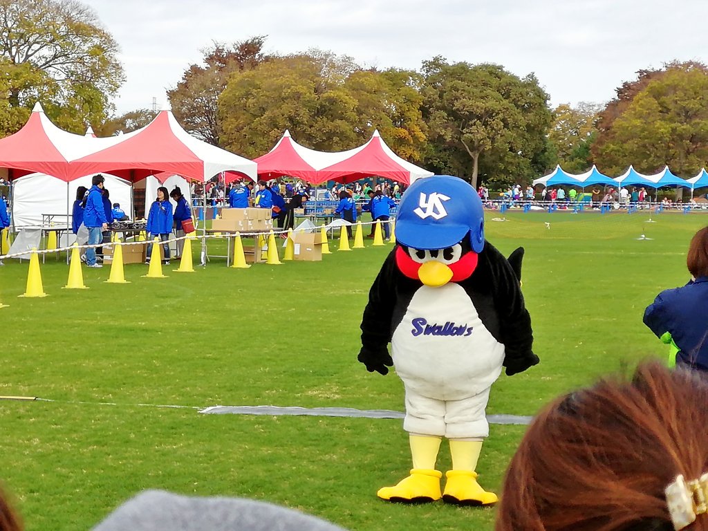 pk_momone2's tweet photo. つば九郎先生&Passion
in戸田マラソン
肌寒い中、熱いパフォーマンスをありがとうございました😌
(左から)
#10ARISA
#8ASAGI
#7RIN
#13HIKARU
#Swallows
#Passion https://t.co/s9wV5WSPNM