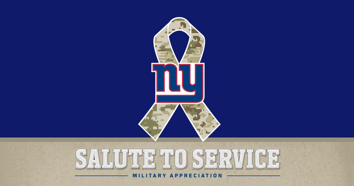 Giants's tweet photo. With every use of #SaluteToService the @NFL is donating $5 to its military non-profit partners.

EVERY retweet counts!

🇺🇸: https://t.co/HSPgw0Qq6m https://t.co/mCaV4ol3LF