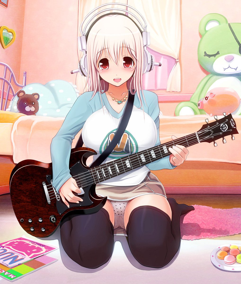 V Mag 一日一そに子 お部屋でギター練習 すーぱーそに子 そにあーと T Co T6zm2qnrai Twitter