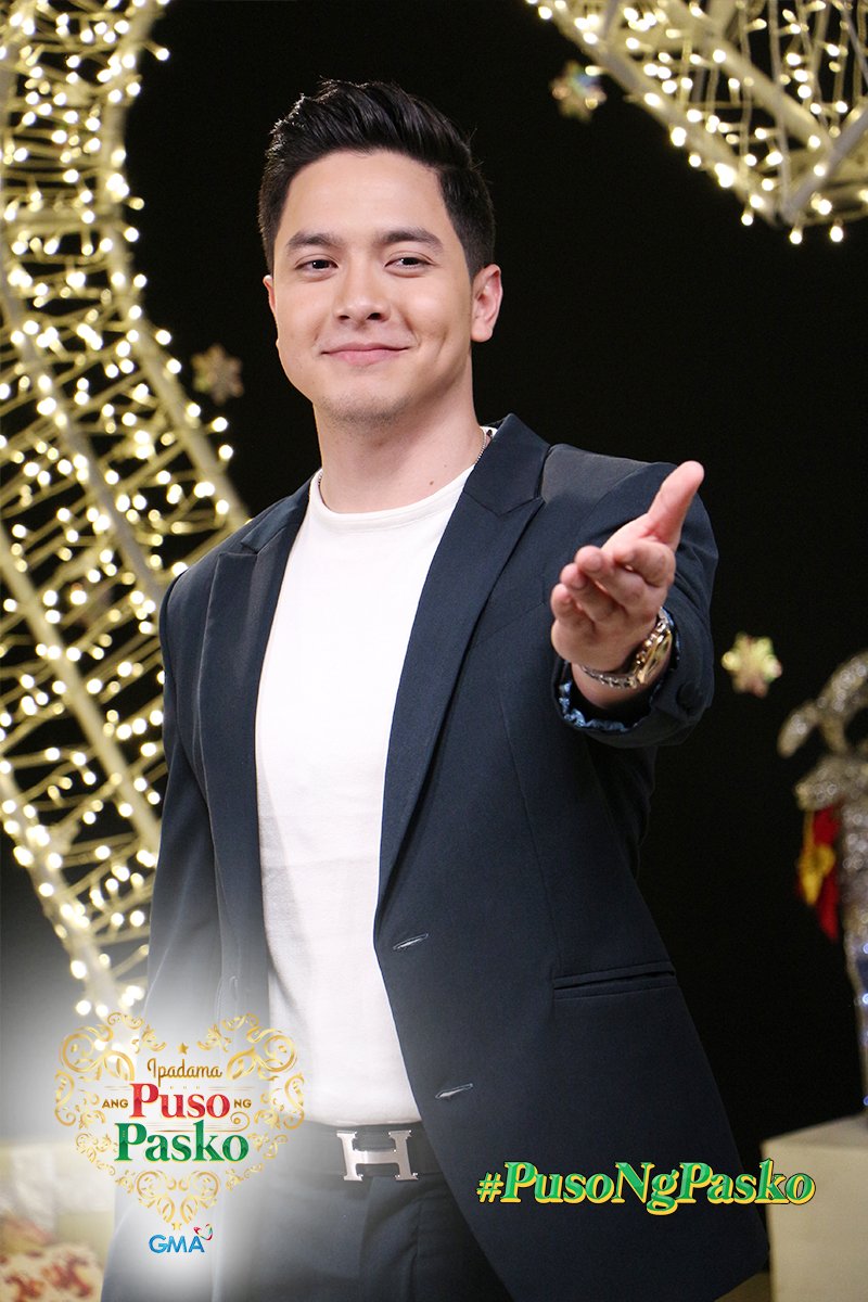 gmanetwork's tweet photo. Sabay-sabay nating abangan si Pambansang Bae @aldenrichards02 sa GMA Christmas Station ID 2018! Mamaya na 'yan sa @SundayPinasaya! #PusoNgPasko https://t.co/cM6kT0Wx3f