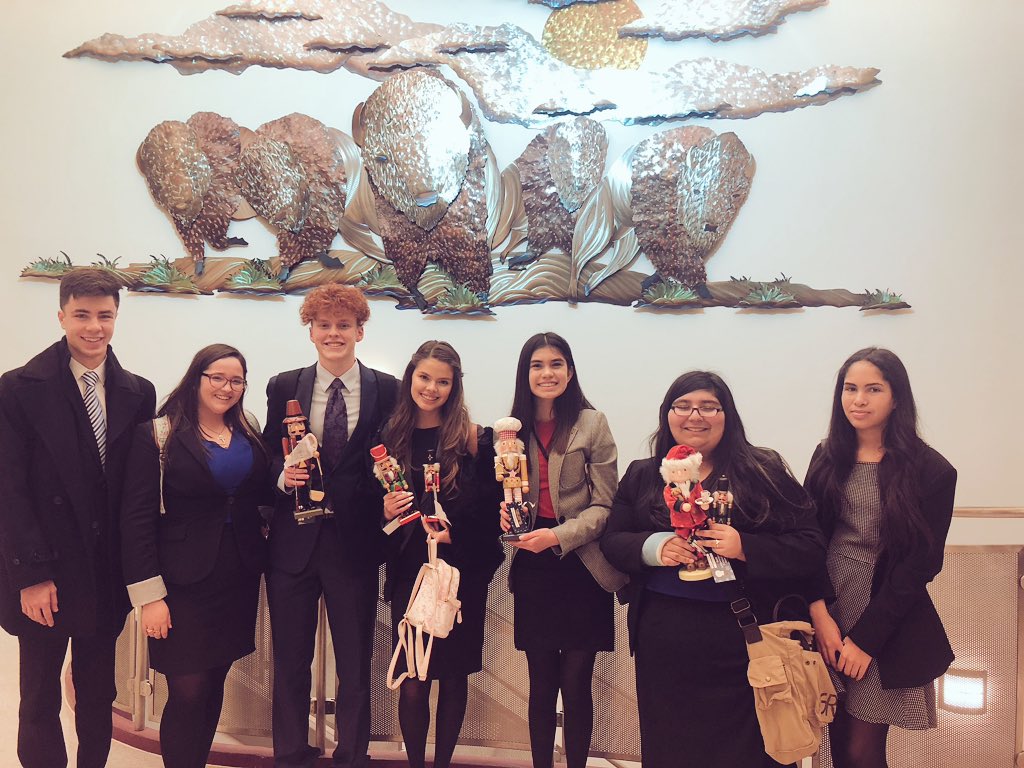 Catsandspeech's tweet photo. Americas Debate is done at the West Texas A&M Tournament! Every single Blazer advanced to semi-finals! Congrats to Ethan, Kayla, Caitlyn and Danina for winning 6th, 4th, 3rd, 2nd and 1st in their respective events 😊 💙🇺🇸❤️ #BlazerNation #TeamSISD #ItsTooColdHere #workedforthat https://t.co/JhMqarn6xk