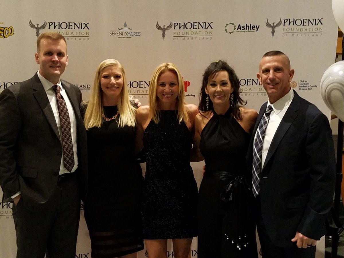 AboveAddiction's tweet photo. 1st Annual Gala for The Phonenix Foundation of Maryland. #recoveryhighschool #frederickcountymd #recoveryforeveryone #phoenixfoundationmd https://t.co/pB5xAPTGSm