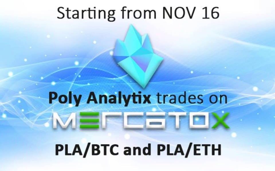 francesyrus14's tweet photo. 📢📢📢 We are pleased to announce Poly Analytix (PLA) is now listed on Mercatox
📈📈📈Trading Here :
https://t.co/R6PvaFj57n
https://t.co/YDV9ZWFMfp
🔹Official Website : https://t.co/V3Qq855lHm
🔹 Telegram Group : https://t.co/YYjNN8TU8s
#PolyAnalytix
#PLA https://t.co/TqqkxTv2CA