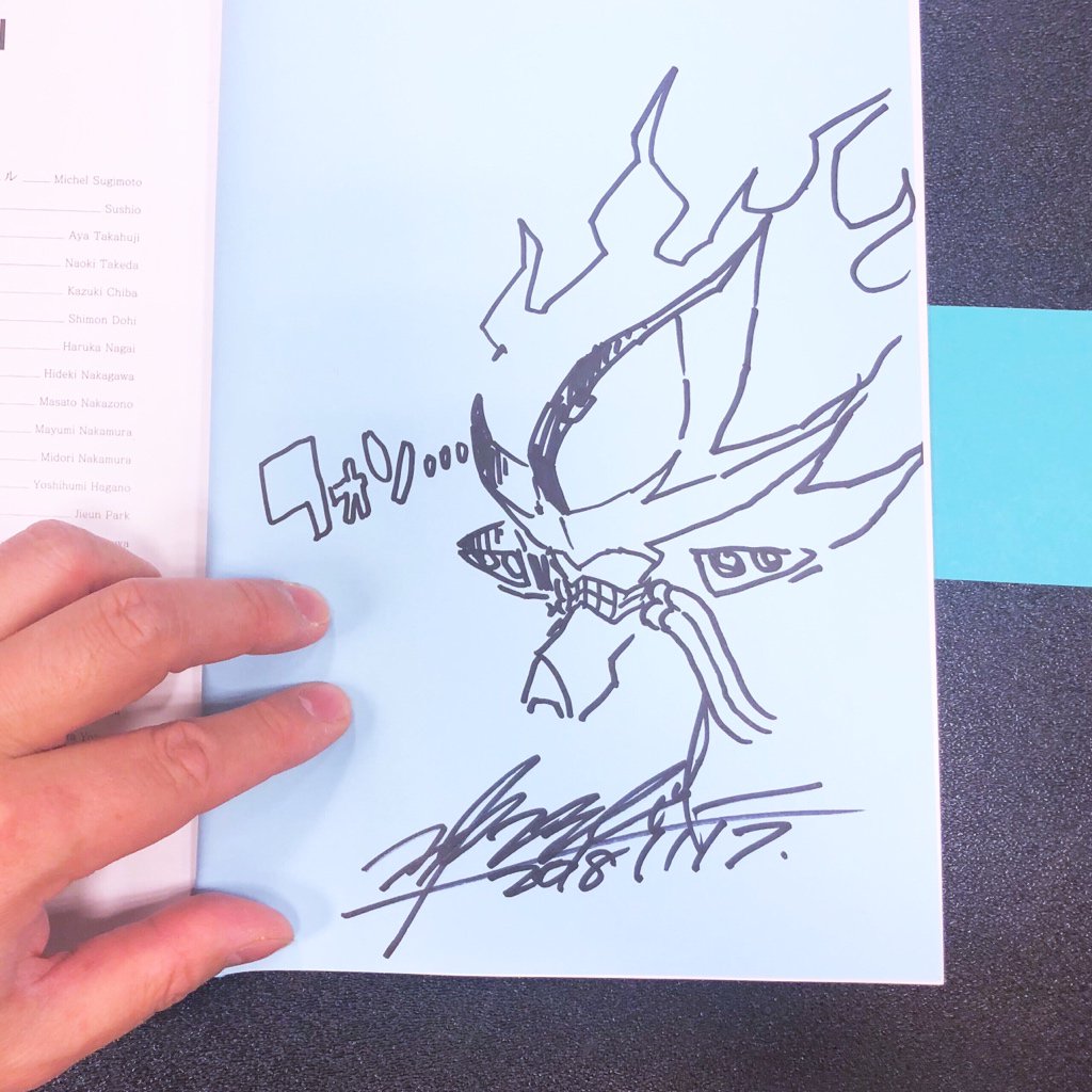 同じく「AnimeNYC」で開催されたゲストサイン会の様子も少しだけ公開