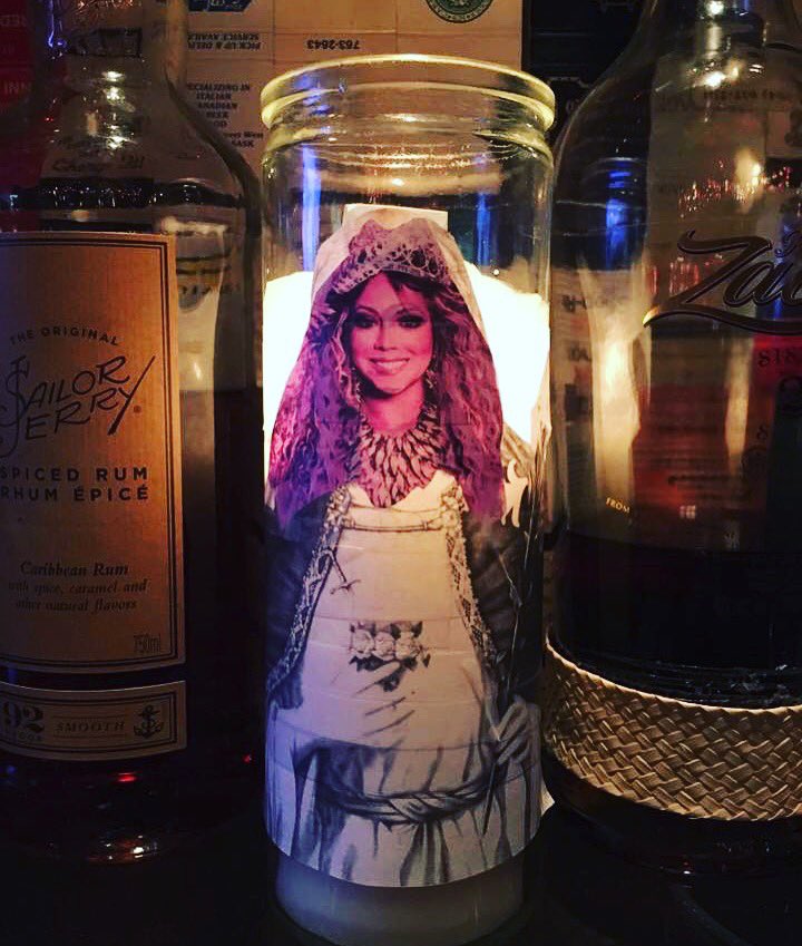 Leopoldstavern's tweet photo. Mother Mariah lights the way...tonight at #leosalbert #Regina
#seeyouatleos #leostavern #mariahcarey #blessed https://t.co/8qron313DM