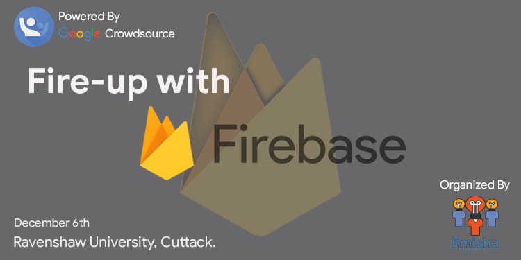 SkAyaz97's tweet photo. First time in Cuttack
FIRE-UP WITH FIREBASE brings you Introduction to features of firebase along with some interactive Hands-on session.
Grab your Tickets soon!

https://t.co/5F0nlocDUt

#crowdsourceindia
#happycrowdsourcing
#googlecrowdsourceodisha
#getemisha
#Firebase https://t.co/L5tQlgvwhl