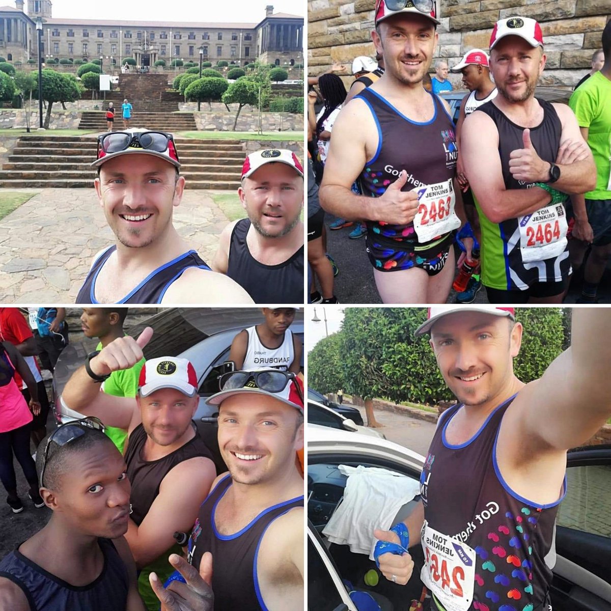 LoveYourNuts's tweet photo. Have you spotted the ballsy brothers in Pretoria yet? They are running their nuts off for #testicular #cancer awareness & raising funds: https://t.co/XlYNxtZM3Z via @GivenGain Every amount makes a difference. Thanks you! #loveyournuts at work
#runner #running #runningbrotherssa https://t.co/YJS1eQj1Q1