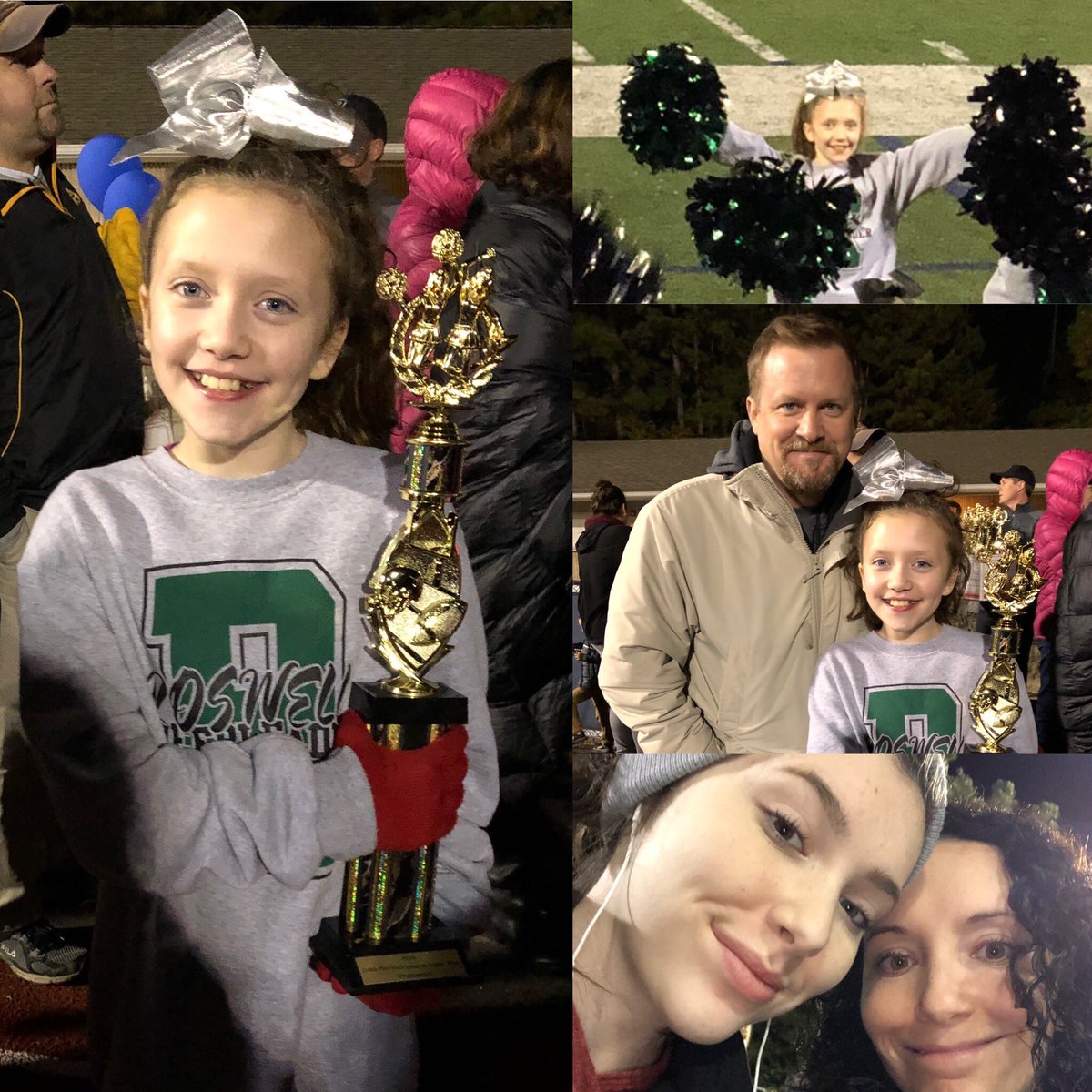 melissapahl's tweet photo. 5th Grade Super Bowl Champions🏆🎀📣🏈 Livia had a great season cheering for Roswell Rec Football https://t.co/nMQimSrBkn
